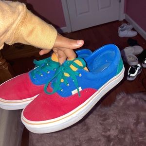 Colorful vans